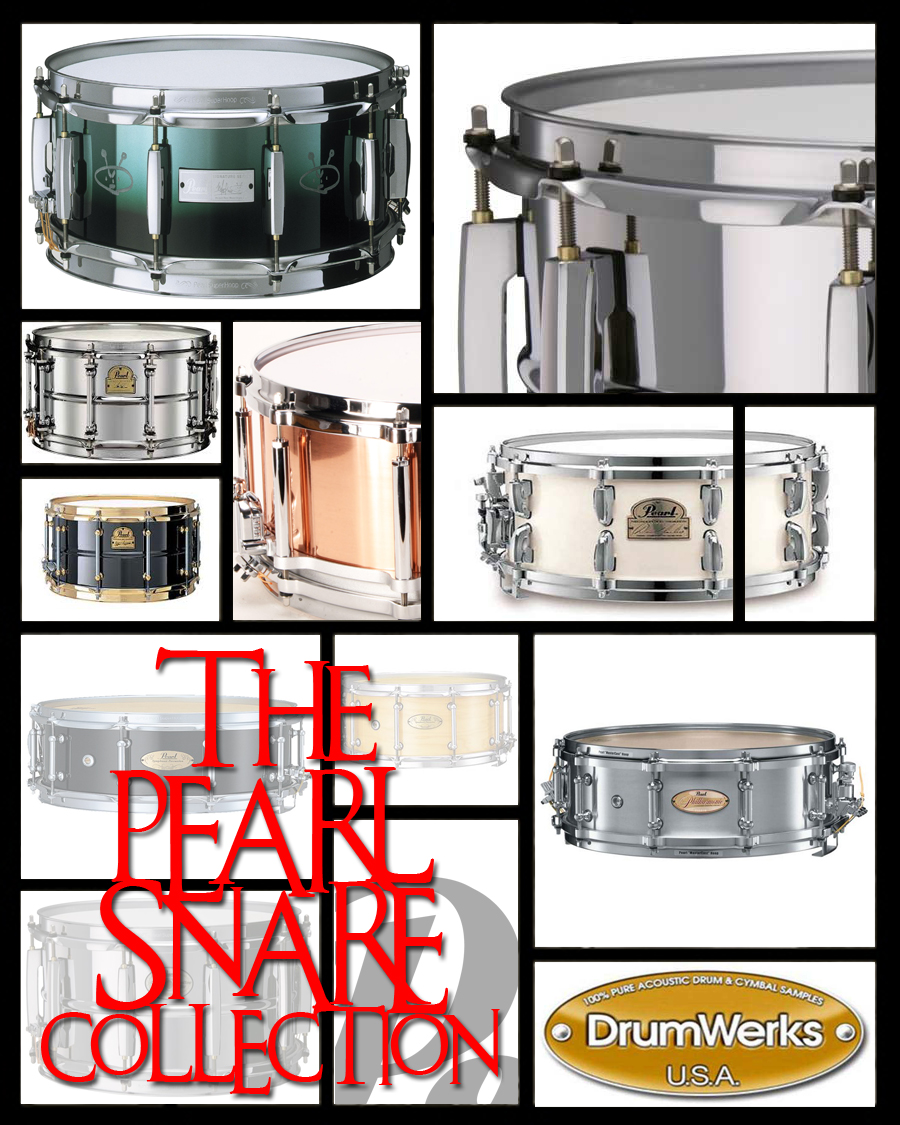 Snare drum samples from Drum Werks